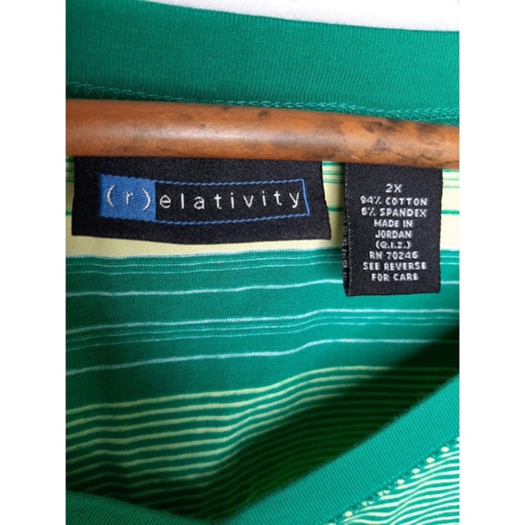 New Relativity women's plus size shirt sz 2X - Picture 4 of 4